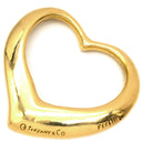 ティファニー Tiffany & Co オープンハート イエローゴールド K18YG ペンダントトップ エルサペレッティ