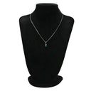 ノンブランド NON BRAND エメラルド ダイヤ エメラルドグリーン×イエローゴールド K18YG エメラルド ダイヤモンド ペンダントトップ 緑 ネックレストップ ラウンドカット Au750 18K 18金