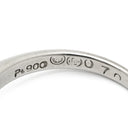 ノンブランド NON BRAND ルビー 0.70ct ダイヤモンド プラチナシルバー Pt900 ルビー ダイヤモンド リング 指輪 レッド 赤 1石 オーバルミックスカット 名前刻印あり 9.5号