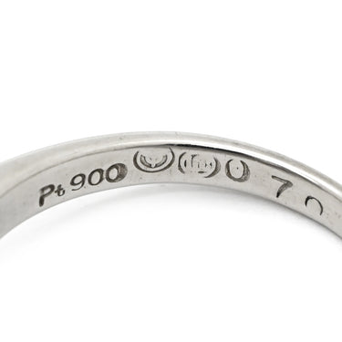 ノンブランド NON BRAND ルビー 0.70ct ダイヤモンド プラチナシルバー Pt900 ルビー ダイヤモンド リング 指輪 レッド 赤 1石 オーバルミックスカット 名前刻印あり 9.5号