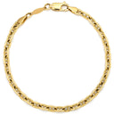 スタージュエリー STAR JEWELRY チェーンブレス ゴールド K18YG ブレスレット Ag750 YG