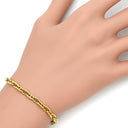 スタージュエリー STAR JEWELRY チェーンブレス ゴールド K18YG ブレスレット Ag750 YG