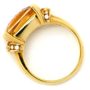 TASAKI TASAKI スクエア ダイヤ×色石リング イエローゴールド K18YG ダイヤモンド 色石 リング 指輪 18K 750 YG 10.5号