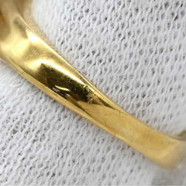 TASAKI TASAKI 色石リング イエローゴールド K18YG 色石 リング 指輪 18K 750 YG ピンク 10.5号