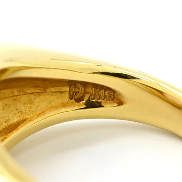 TASAKI TASAKI 色石リング イエローゴールド K18YG 色石 リング 指輪 18K 750 YG ピンク 10.5号