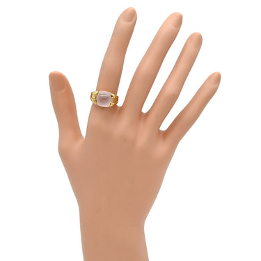TASAKI TASAKI 色石リング イエローゴールド K18YG 色石 リング 指輪 18K 750 YG ピンク 10.5号