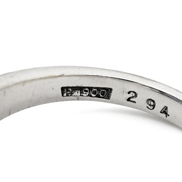 ノンブランド NON BRAND ブルーサファイア ダイヤ リング ブルー×プラチナシルバー Pt900 サファイア ダイヤモンド リング 指輪 青 プラチナム オーバル 12号