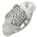 オメガ OMEGA ダイヤリング ホワイトゴールド K18WG ダイヤモンド #54(JP14) リング 指輪 18K 750WG パヴェ 14号