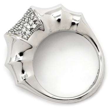 オメガ OMEGA ダイヤリング ホワイトゴールド K18WG ダイヤモンド #54(JP14) リング 指輪 18K 750WG パヴェ 14号