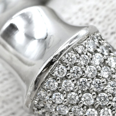 オメガ OMEGA ダイヤリング ホワイトゴールド K18WG ダイヤモンド #54(JP14) リング 指輪 18K 750WG パヴェ 14号