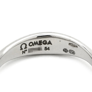 オメガ OMEGA ダイヤリング ホワイトゴールド K18WG ダイヤモンド #54(JP14) リング 指輪 18K 750WG パヴェ 14号
