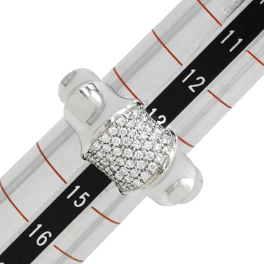 オメガ OMEGA ダイヤリング ホワイトゴールド K18WG ダイヤモンド #54(JP14) リング 指輪 18K 750WG パヴェ 14号