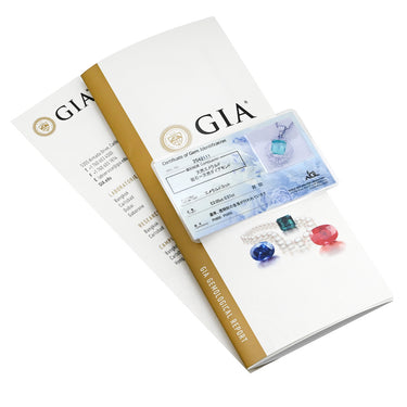 ノンブランド NON BRAND エメラルドグリーン×プラチナシルバー Pt900 エメラルド ダイヤモンド Pt850(チェーン) ネックレス 緑 ダイヤ エメラルド バゲットヘイローペンダント Pt プラチナム