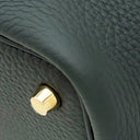 エルメス HERMES ピコタンロックPM ヴェールマングローブ トリヨンクレマンス ハンドバッグ ゴールド金具 新品 未使用 緑