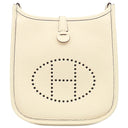 エルメス HERMES エヴリンTPM アマゾン ナタ トリヨンクレマンス ショルダーバッグ シルバー金具 オフホワイト