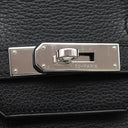 エルメス HERMES バーキン35 ブラック トゴ ハンドバッグ シルバー金具 黒