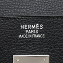 エルメス HERMES バーキン35 ブラック トゴ ハンドバッグ シルバー金具 黒