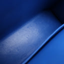 エルメス HERMES ミニケリードゥ 外縫い ブルーフランス ヴォーエプソン 2WAYバッグ ゴールド金具 青 ショルダー