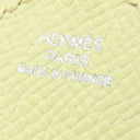 エルメス HERMES プルプ ジョーヌミルトン ヴォーエプソン ステンレススチール チャーム シルバー金具 新品 未使用 黄色 タコ オクトパス POULPE