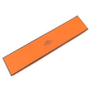 エルメス HERMES プルプ ジョーヌミルトン ヴォーエプソン ステンレススチール チャーム シルバー金具 新品 未使用 黄色 タコ オクトパス POULPE