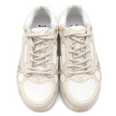 ルイヴィトン LOUIS VUITTON LV オリンピア 1AHOL1 デュンヌベージュ パテントモノグラムキャンバス #36 スニーカー シルバー金具 白