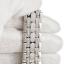 腕時計 ハリーウィンストン Harry Winston アヴェニューC ミッドサイズ 331/UQW クオーツ メンズ K18WG無垢 純正ダイヤ シェル スクエア