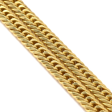 喜平 KIHEI K18 18金 45.4cm 27.4g 8面 トリプル イエローゴールド K18YG ネックレス 造幣局検定マーク ※ショッピングローン対応していません