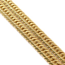 喜平 KIHEI K18 18金 51cm 30.6g 12面 トリプル イエローゴールド K18YG ネックレス 造幣局検定マーク ※ショッピングローン対応していません