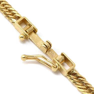 喜平 KIHEI K18 18金 45.2cm 11.4g 12面 トリプル イエローゴールド K18YG ネックレス 造幣局検定マーク ※ショッピングローン対応していません