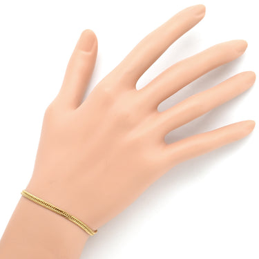 喜平 KIHEI K18 18金 20.5cm 5.5g 12面 トリプル イエローゴールド K18YG ブレスレット 造幣局検定マーク ショッピングローン対応していません