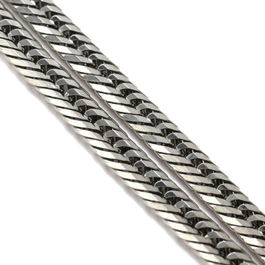 喜平 KIHEI pt850 50.6cm 30.6g 12面 トリプル プラチナシルバー Pt850 ネックレス 造幣局検定マーク ※ショッピングローン対応していません。