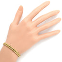 喜平 KIHEI K18 18金 20.4cm 20.5g 16面 トリプル イエローゴールド K18YG ブレスレット 造幣局検定マーク ショッピングローン対応していません