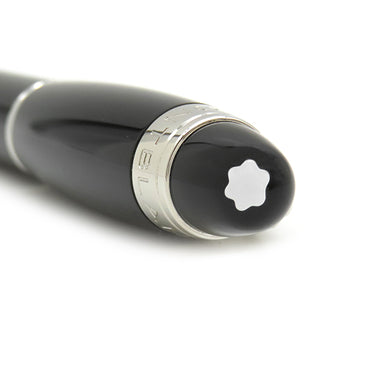 モンブラン Montblanc スターウォーカー 25600 ブラック×シルバー メタル プレシャスレジン K14(ペン先) 万年筆 黒 EF(極細字) カートリッジ未装着