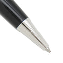 モンブラン Montblanc マイスターシュテュック プラチナ ミッドサイズ 114185 ブラック×シルバー メタル プレシャスレジン ボールペン 黒 筆記確認済み 黒インク ツイスト式