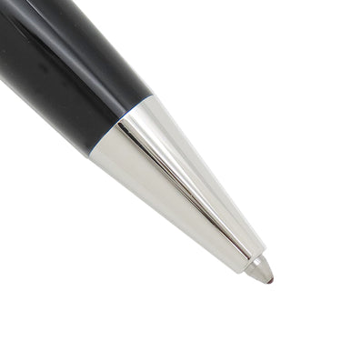 モンブラン Montblanc マイスターシュテュック プラチナ ミッドサイズ 114185 ブラック×シルバー メタル プレシャスレジン ボールペン 黒 筆記確認済み 黒インク ツイスト式