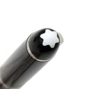 モンブラン Montblanc マイスターシュテュック プラチナ ミッドサイズ 114185 ブラック×シルバー メタル プレシャスレジン ボールペン 黒 筆記確認済み 黒インク ツイスト式