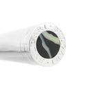 ブルガリ BVLGARI ビーゼロ B-zero シルバー メタル セルロイド ボールペン マーブル 黒インク 筆記確認済み