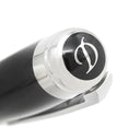 エス・テー・デュポン S.T DUPONT ラインD エタニティ 425220M ブラック×シルバー アルミ アルミニウム ボールペン 黒インク 筆記確認済み