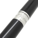 エス・テー・デュポン S.T DUPONT ラインD エタニティ 425220M ブラック×シルバー アルミ アルミニウム ボールペン 黒インク 筆記確認済み