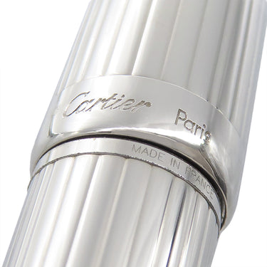 カルティエ Cartier ルイ カルティエ ゴドロン シルバー メタル ボールペン インク切れ 筆記具 ツイスト式 回転式
