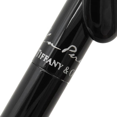 ティファニー Tiffany & Co エルサ ペレッティ ブラック ラッカー ボールペン 黒 黒インク ツイスト式 筆記確認済み
