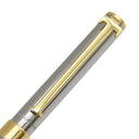 ティファニー Tiffany & Co クラシック ティファニー Tクリップ シルバーXゴールド メタル GP ボールペン 黒インク 筆記確認済み