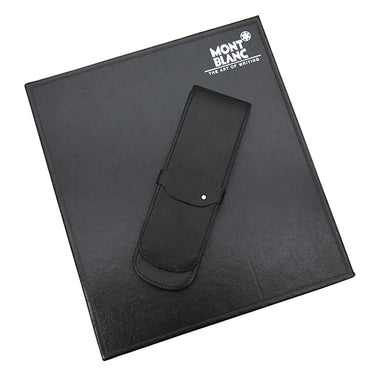 モンブラン Montblanc マイスターシュテュック クラシック ボールペン シャープペンシル 0.5mm セット ブラック×ゴールド GP プレシャスレジン 文具 インク切れ ペンケース