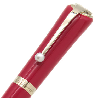 モンブラン Montblanc マリリンモンロー スペシャルエディション ローラーボール MB132117 レッド プラスチック パール ボールペン シャンパンゴールド金具 赤 キャップ式 筆記確認済み