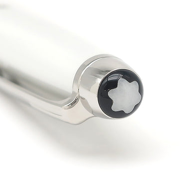 モンブラン Montblanc トリビュート トゥ ザ モンブラン クラシック 107317 ホワイトXシルバー メタル プレシャスレジン ボールペン 黒インク 筆記確認済
