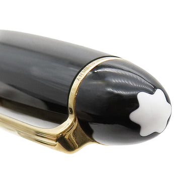モンブラン Montblanc ローラーボール マイスターシュテュック PIX ゴールドコーティング ルグラン ブラック×ゴールド GP プレシャスレジン ボールペン 黒インク 筆記確認済み