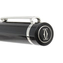 カルティエ Cartier パシャ ドゥ カルティエ ST220002 ブラックXシルバー メタル レジン ボールペン インク切れ ツイスト式 筆記具