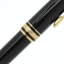 モンブラン Montblanc ローラーボール マイスターシュテュック ゴールドコーティング クラシック ブラック×ゴールド GP プレシャスレジン ボールペン インク切れ