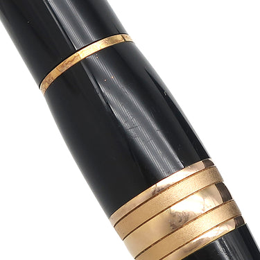 モンブラン Montblanc スターウォーカー レッドゴールド 105653 ブラック×ゴールド GP プレシャスレジン ボールペン 黒インク 筆記確認済み