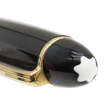 モンブラン Montblanc ローラーボール マイスターシュテュック ゴールドコーティング ルグラン ブラック×ゴールド GP プレシャスレジン ボールペン 黒インク 筆記確認済み